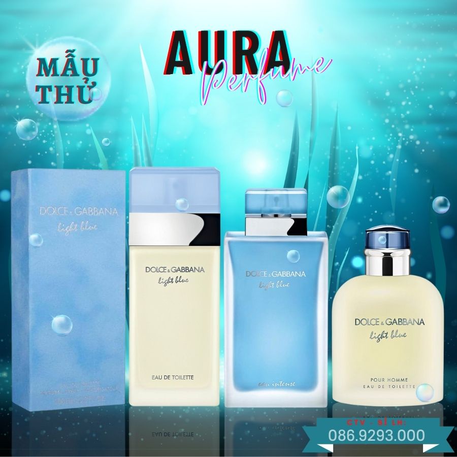 [Mẫu Thử] Nước Hoa Dolce Gabbana Light Blue For Women, Nước hoa mùa hè dành cho nữ | BigBuy360 - bigbuy360.vn