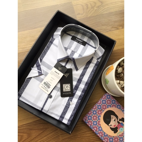 [ Mẫu Mới ] Áo Sơ Mi Ngắn Tay phom slim fit dáng ôm vải tre mát chống nhăn mã 278-293-208