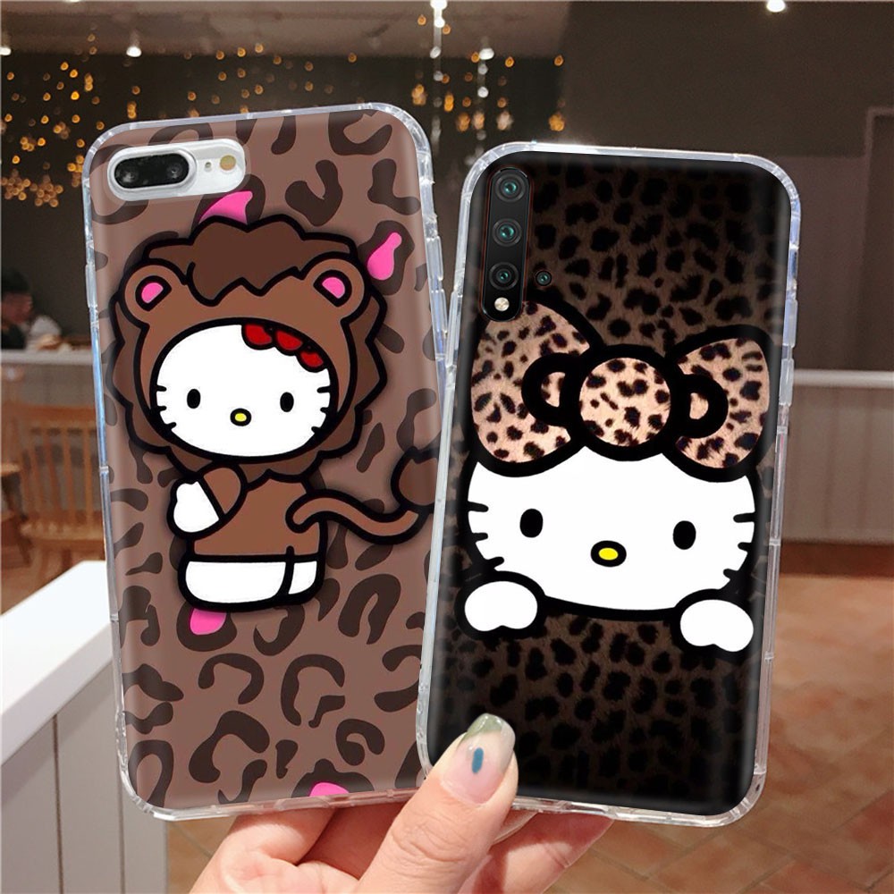 Ốp Điện Thoại Trong Suốt In Hình Hello Kitty Cho Motorola Moto G5 G5S G6 G4 Play Plus At52