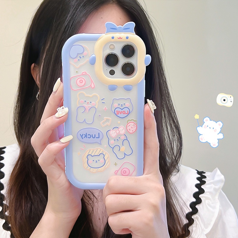 Ốp lưng iphone Ốp Điện Thoại Hình Quái Vật Cho iphone14Promax 13 / 12Pro 6 / 7 / 8 / PLUS Dinuo case