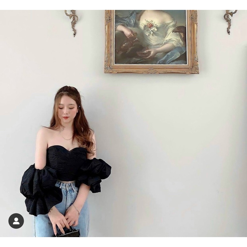 Áo cúp ngực voan xốp có mút LS