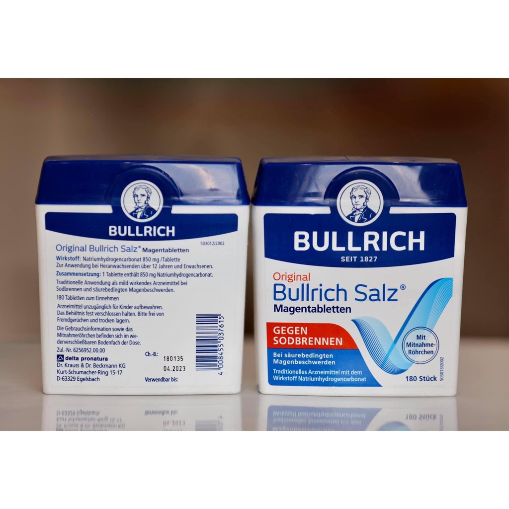Viên uống  trào ngược dạ dày BULLRICH SALZ - Hàng Đức