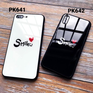[ Freeship từ 50K] ỐP LƯNG KÍNH  in hình Smile - iPhone 6/6S - 6 Plus/ 6S Plus - 7/ 8 - 7 Plus/ 8 Plus - X/ XS/ XS Max