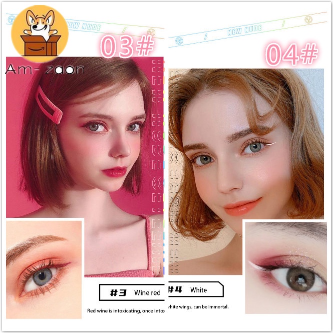 Bút Kẻ Mắt Ngòi Mảnh Mịn Mượt Trang Điểm Lâu Trôi Không Nhòe Kháng Nước