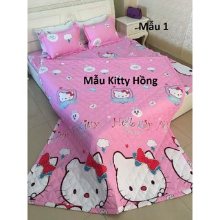 Bộ chăn ga gối POLY Trần Bông siêu đẹp