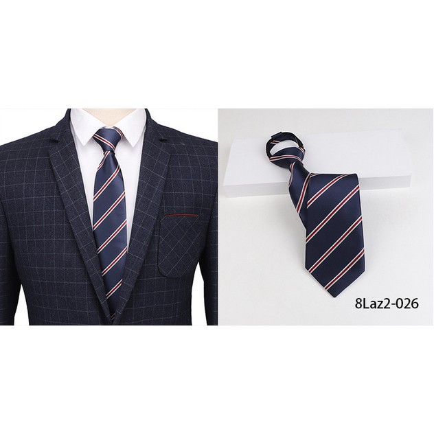 Cà Vạt Nam Titishop Dây Kéo CVN349