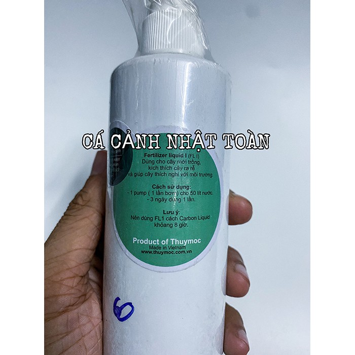 PHÂN NƯỚC DINH DƯỠNG LIQUID 1 CHO CÂY THỦY SINH MỚI TRỒNG AQUARIUM THỦY MỘC