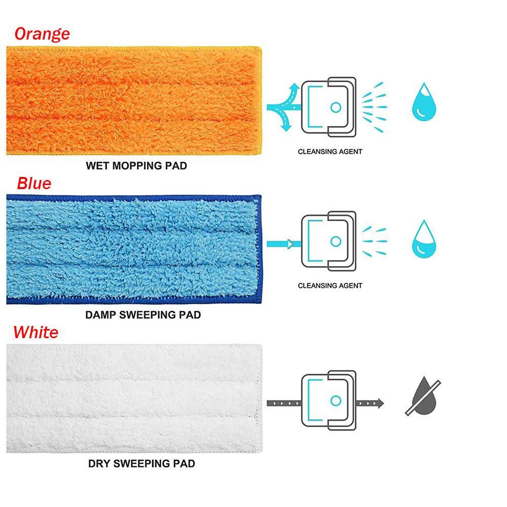 Tấm Vải Lau Nhà Bằng Chất Liệu Microfiber Có Thể Giặt Sạch Dành Cho Máy Hút Bụi