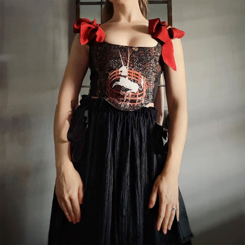 Áo Croptop Sát Nách Sợi Polyester Bản Rộng Định Hình Cơ Thể Cho Nữ