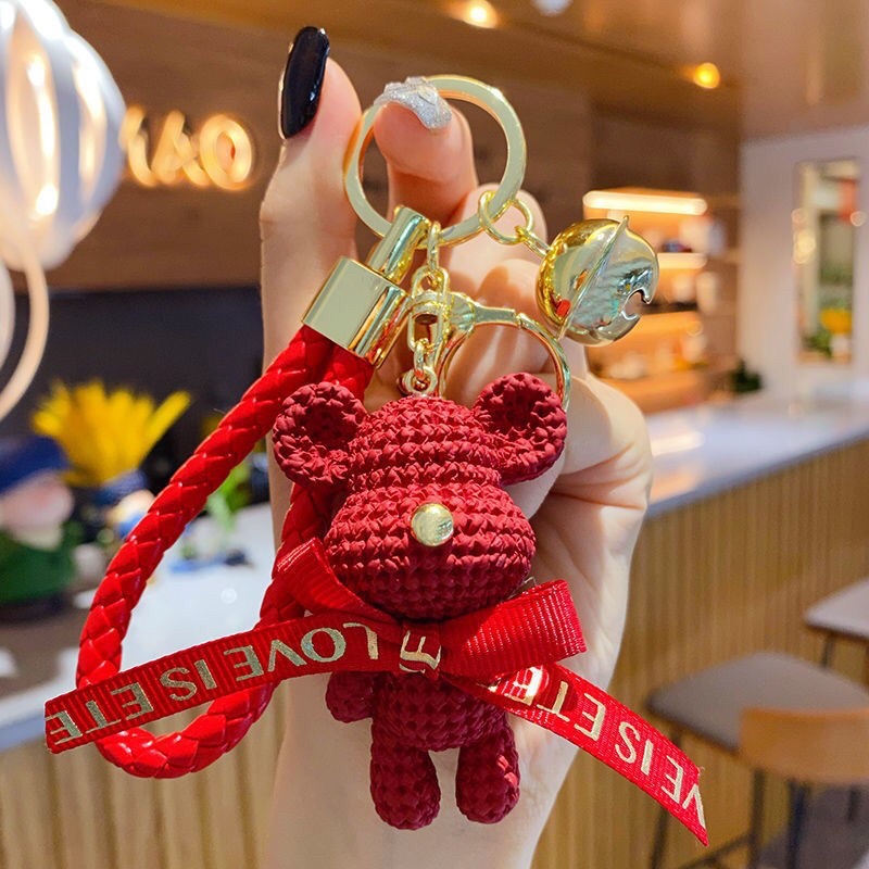 Móc khoá gấu kute