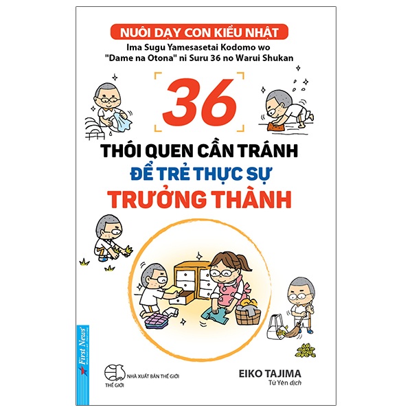 Sách - 36 Thói Quen Cần Tránh Để Trẻ Thực Sự Trưởng Thành