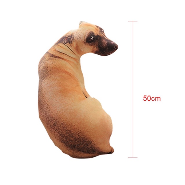Gối hình chó 3D 50cm
