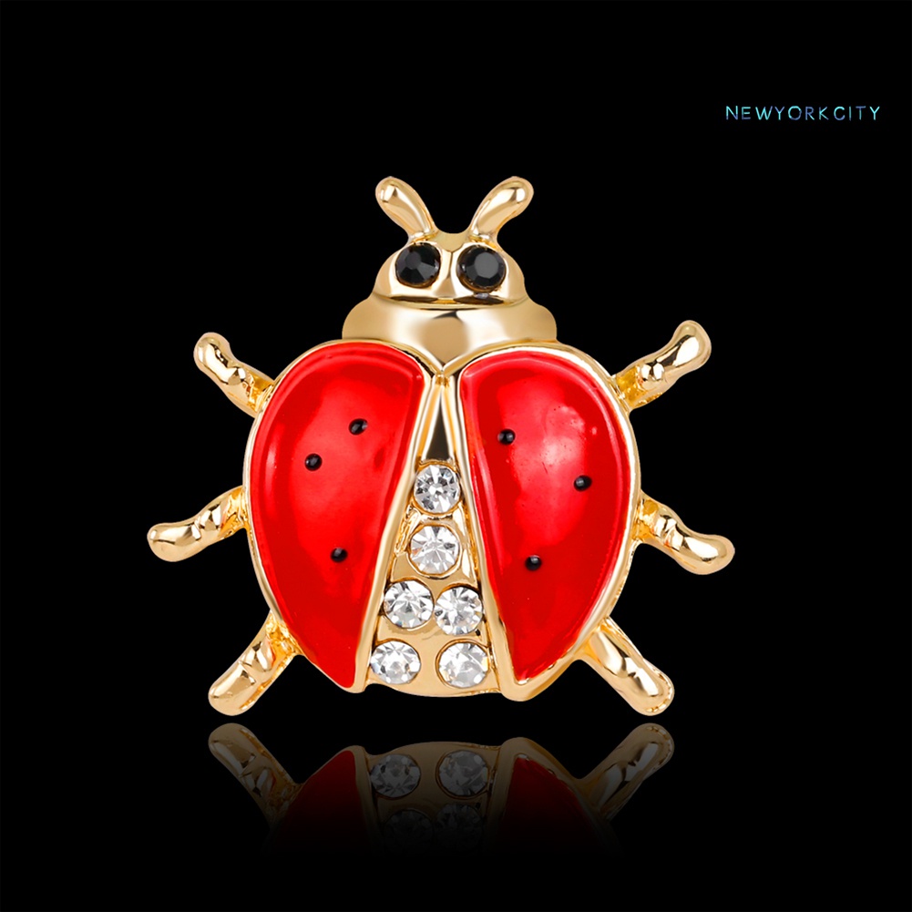 Trâm Cài Áo Hình Con Gà Trống Đính Đá Phong Cách Giáng Sinh