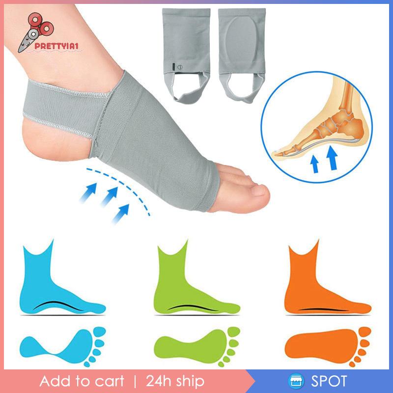 1 Cặp Đai Quấn Bàn Chân Phẳng Mềm Mại Hỗ Trợ Giảm Đau Dùng Hàng Ngày