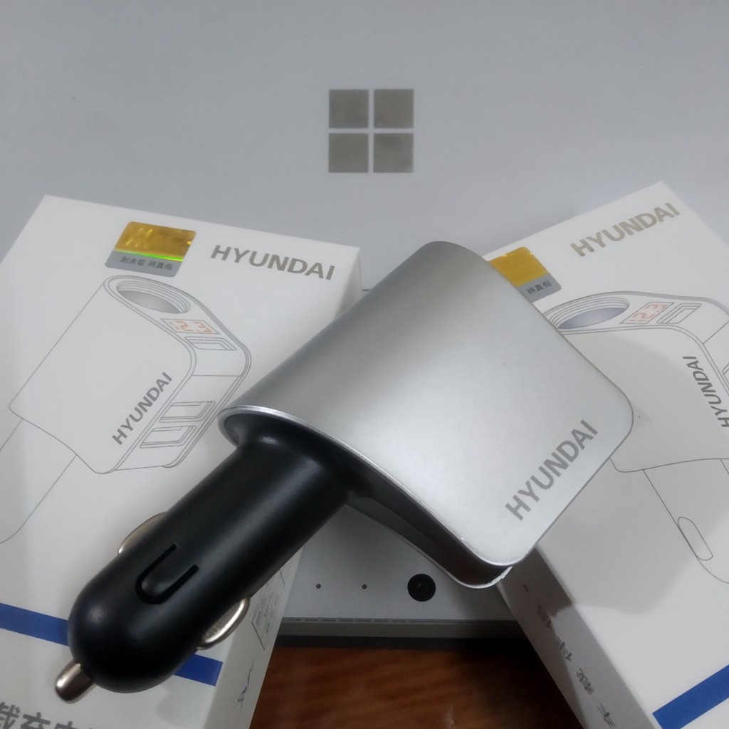 Tẩu sạc xe hơi Hyundai HY-10 - Nhiều Màu