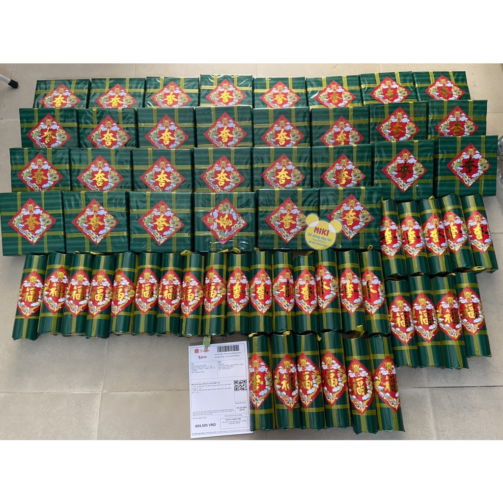 Lá Chuối Giả Gói Bánh Chưng / Bánh Tét