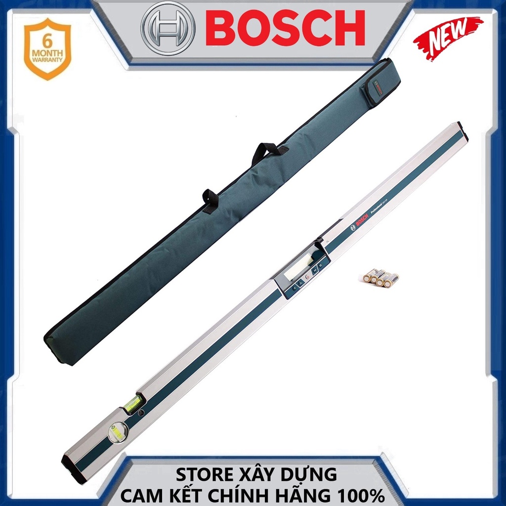 Thước đo nghiêng kỹ thuật số Bosch GIM 120, 120cm, IP54