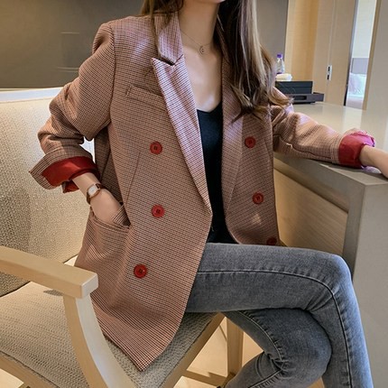 (Hàng Đẹp)Ảnh thật 4 hình cuối-HC026-BLZ.Áo blazer thu đông Hàn Quốc | BigBuy360 - bigbuy360.vn