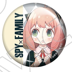 Huy hiệu IN HÌNH Spy x Family Gia đình điệp viên anime chibi dễ thương tiện lợi