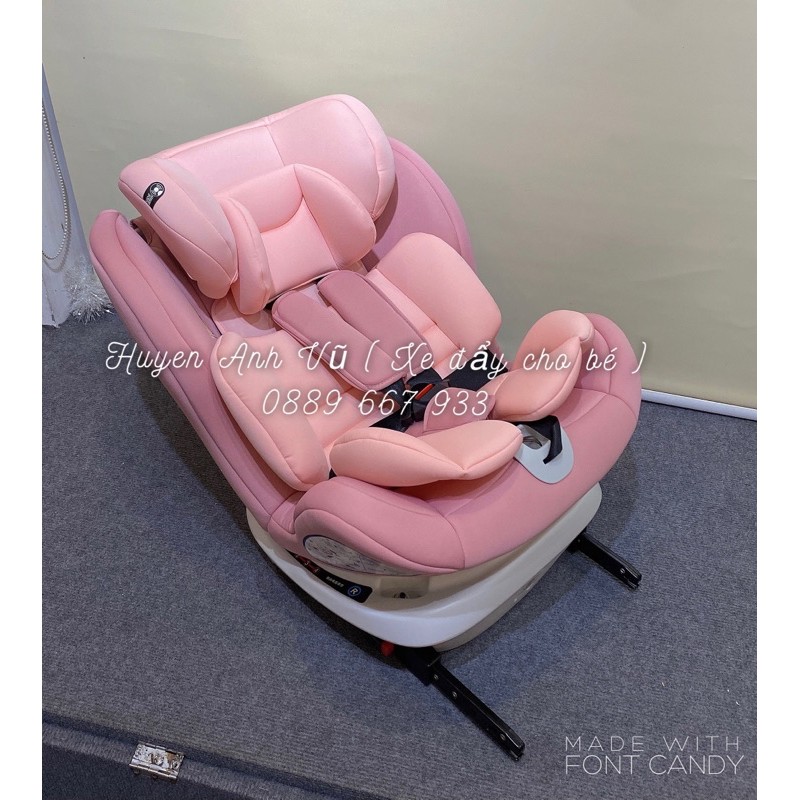 Ghế ngồi ô tô cho bé 360 độ Isofix an toàn DUXO BABY mẫu 2023. Ghế Ngồi Oto Cho Bé Từ 0-12 Tuổi