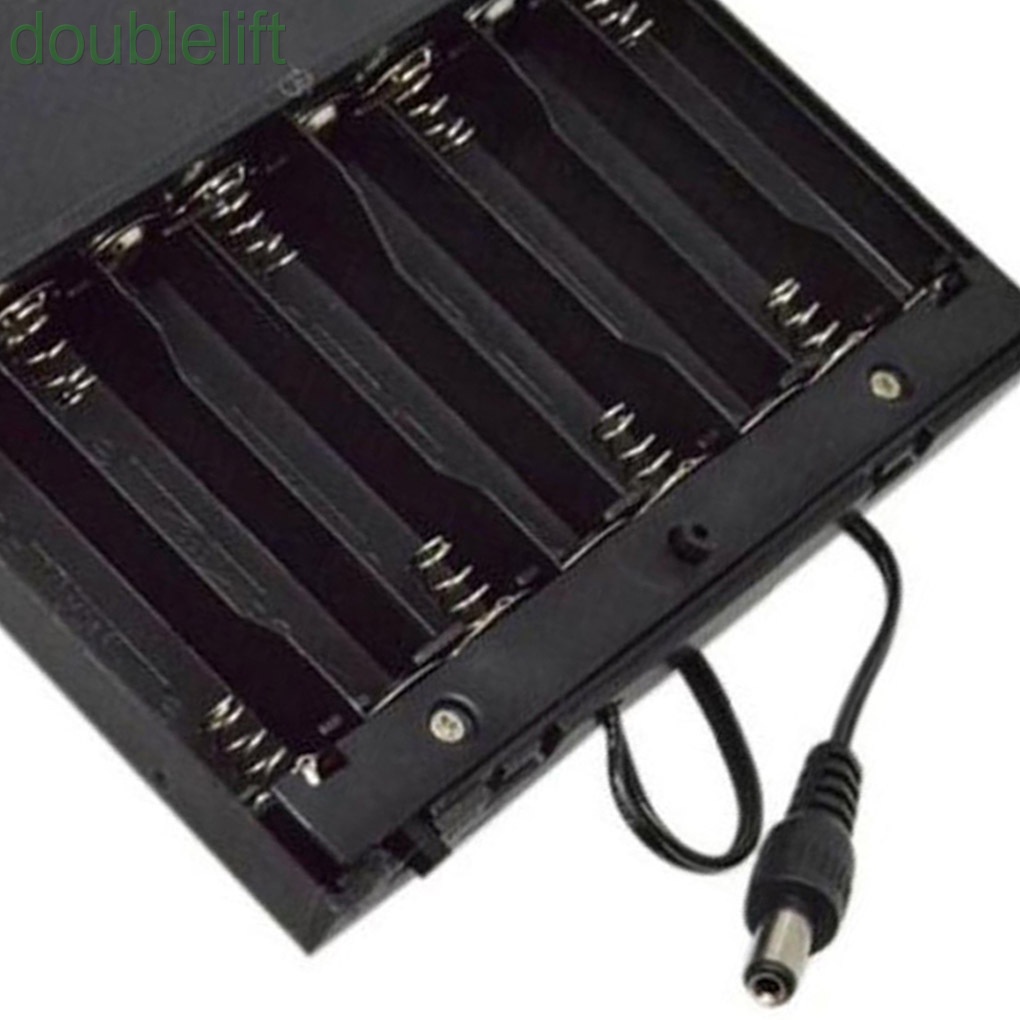 Hộp đựng pin AA 12V có dây công tắc bật/tắt chất lượng cao