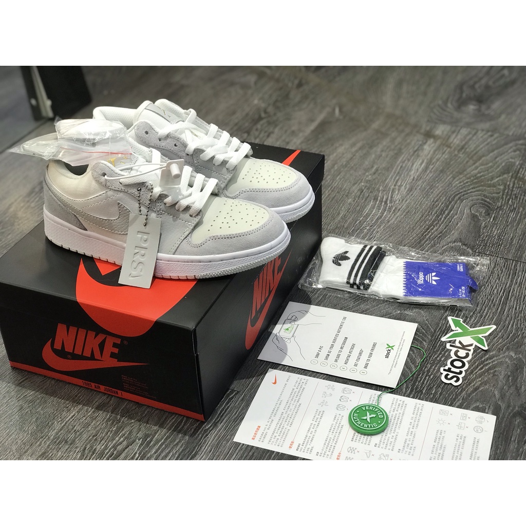 Siêu Phẩm Giày Thể Thao Sneaker J.D Pa.ri Xám Trắng Cao Cấp Ảnh thật + freeship