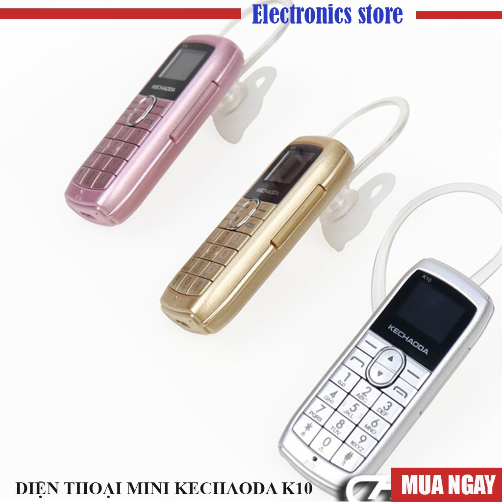 Điện Thoại nhỏ gọn Kechaoda K10 Có Thay Đổi Giọng Nói - kiêm tai nghe bluetooth BH 12 tháng | BigBuy360 - bigbuy360.vn