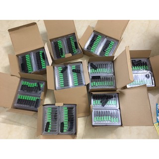 Combo 100 đầu kết nối quang Fast Connector SC- APC loại ngắn