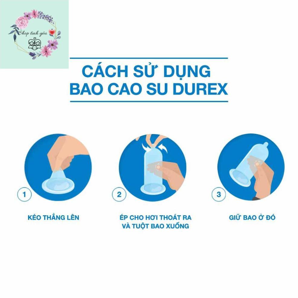 Bao Cao Su Durex Fetherlite 12bao + Tặng 1 Hộp Bao Cao Su Fetherlite 3 bao  Siêu mỏng