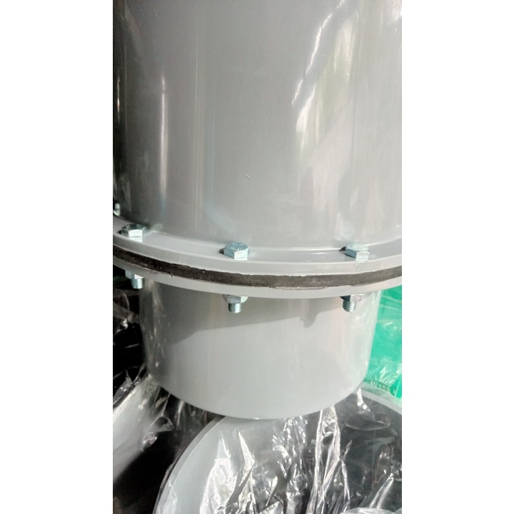 Luppe 1 chiều lưỡi gà 2 đầu ống 200 mm