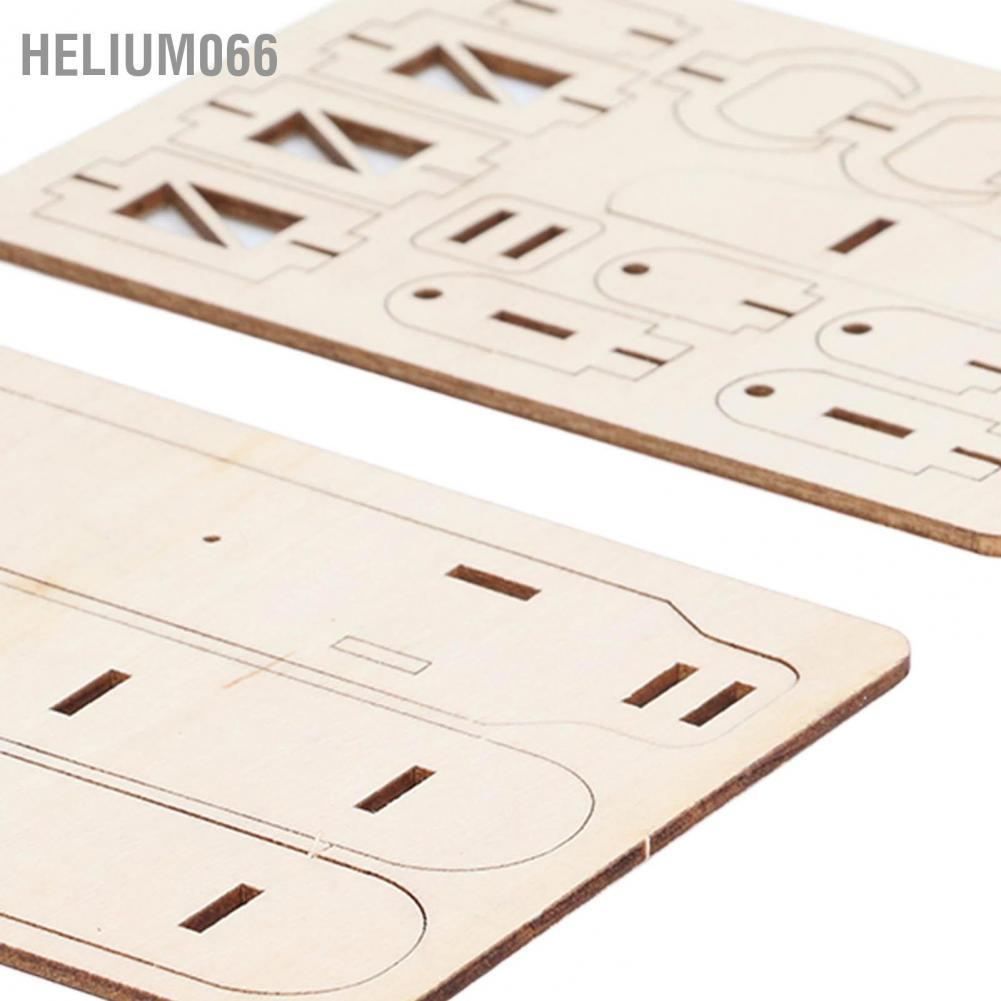 Mô Hình Máy Bay Gỗ Tự Lắp Ráp Cho Bé Helium066