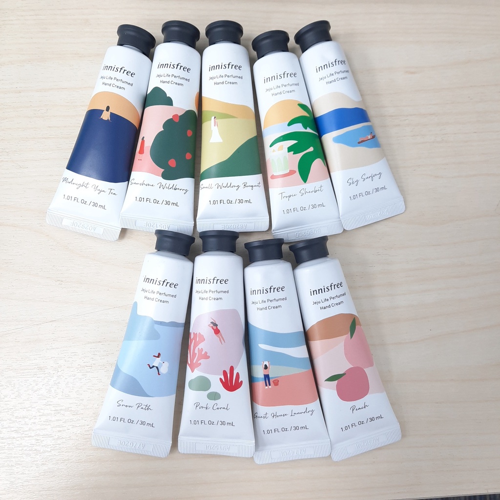 Kem Dưỡng Da Tay Innisfree Hương Nước Hoa Innisfree Jeju Life Perfumed Hand Cream