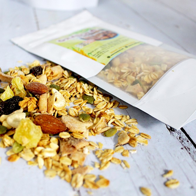 [100g] Granola Mix 7 Loại - Ngũ Cốc Dinh Dưỡng - Ăn Kiêng - Không Đường - Không Phẩm Màu Nhân Tạo | BigBuy360 - bigbuy360.vn