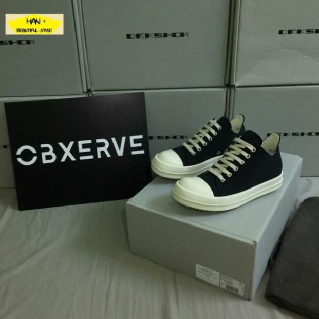 Giày thể thao cá tính RICK OWENS LOW thấp cổ (Fullbox) - Sale 1