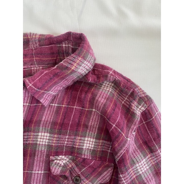 ÁO SƠ MI FLANNEL DÀI TAY MỸ