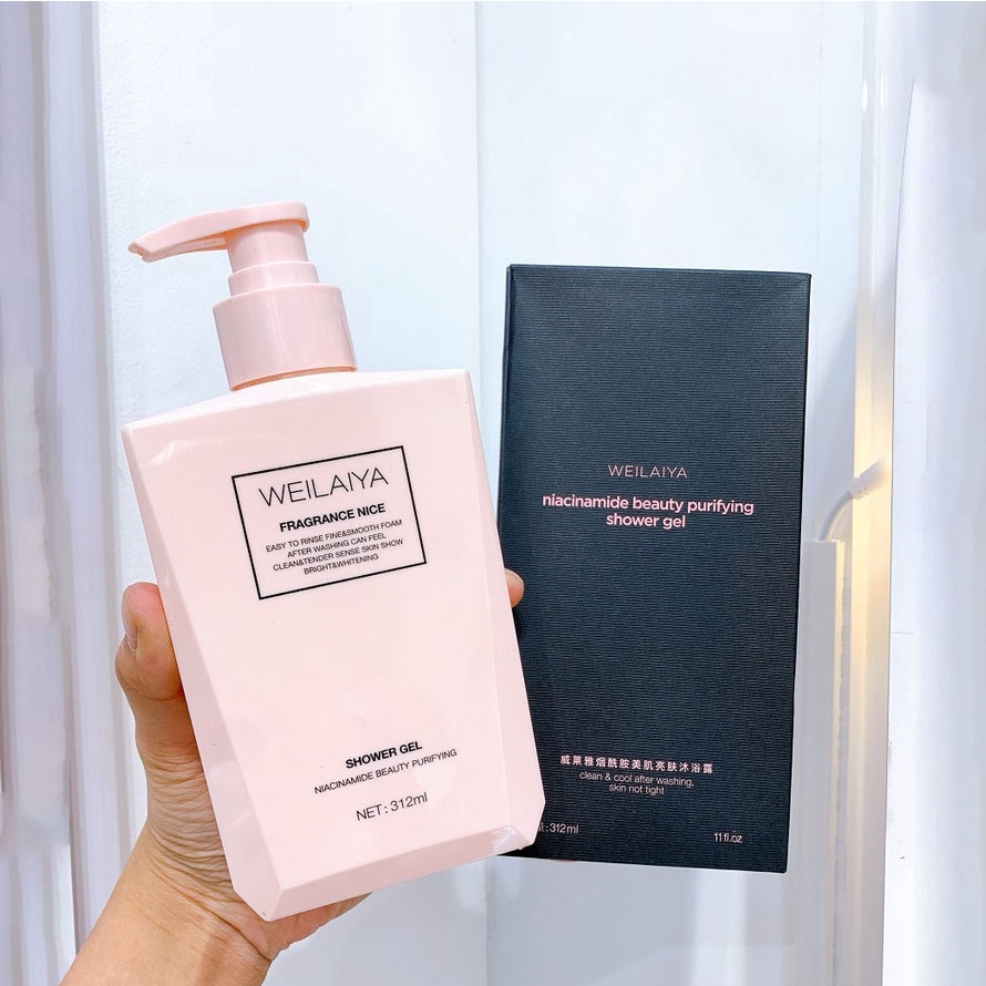 Sữa Tắm Dưỡng Ẩm Trắng Da Weilaiya Sữa Tắm Trắng Da Toàn Thân Hương Nước Hoa Weilaiya | BigBuy360 - bigbuy360.vn