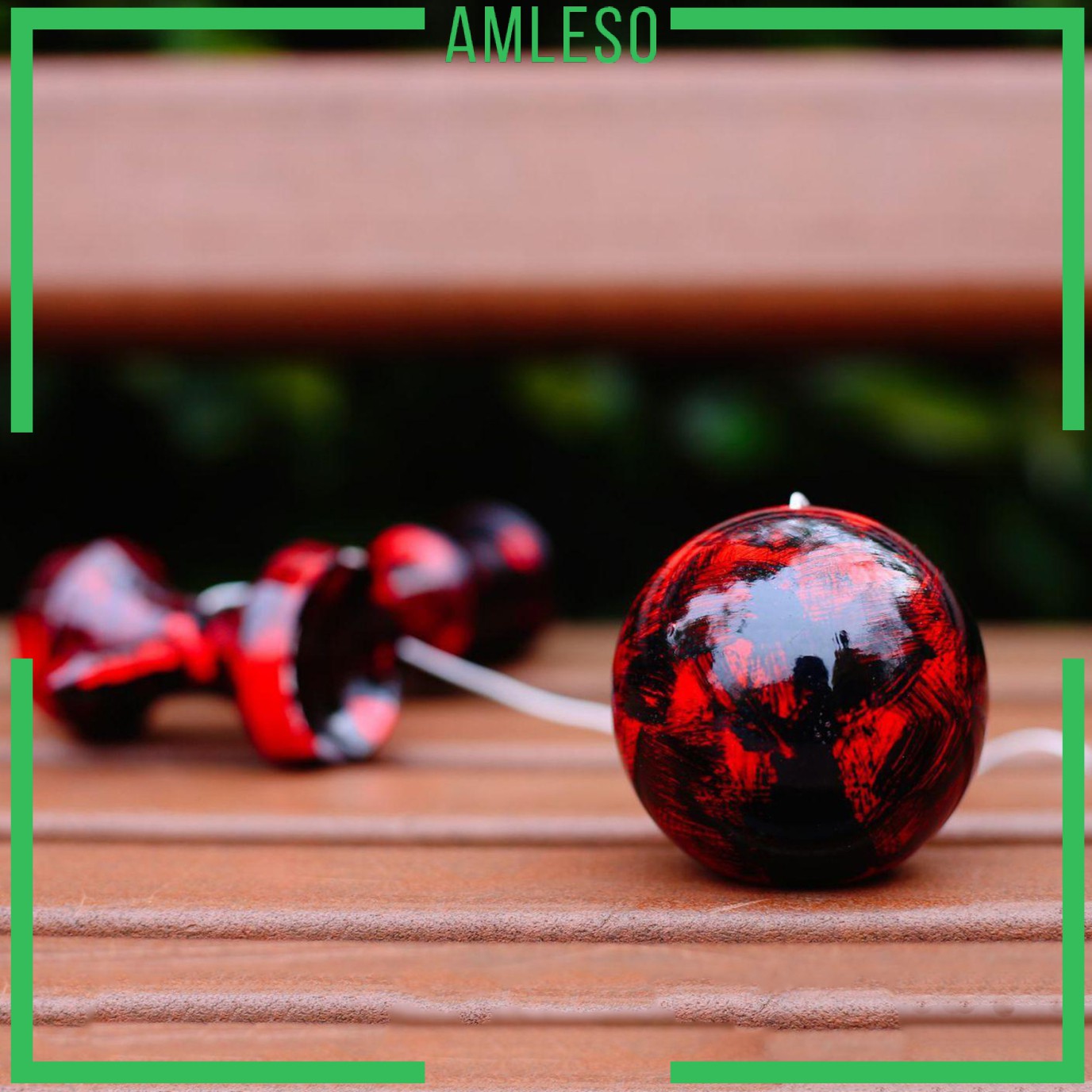 [AMLESO] Full Paint Wooden Kendama Ball Skillful Juggling Ball Toy Outdoor Leisure Sports