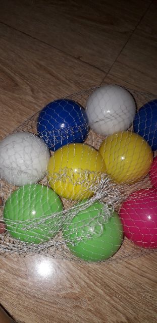 Set 10 quả bóng bằng nhựa có đường kính 10cm