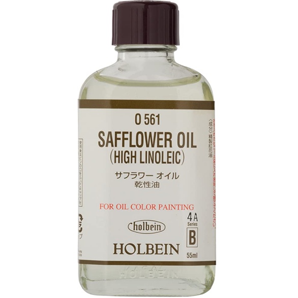 Dầu cây rum HOLBEIN O561 chai 55ml dùng cho sơn dầu