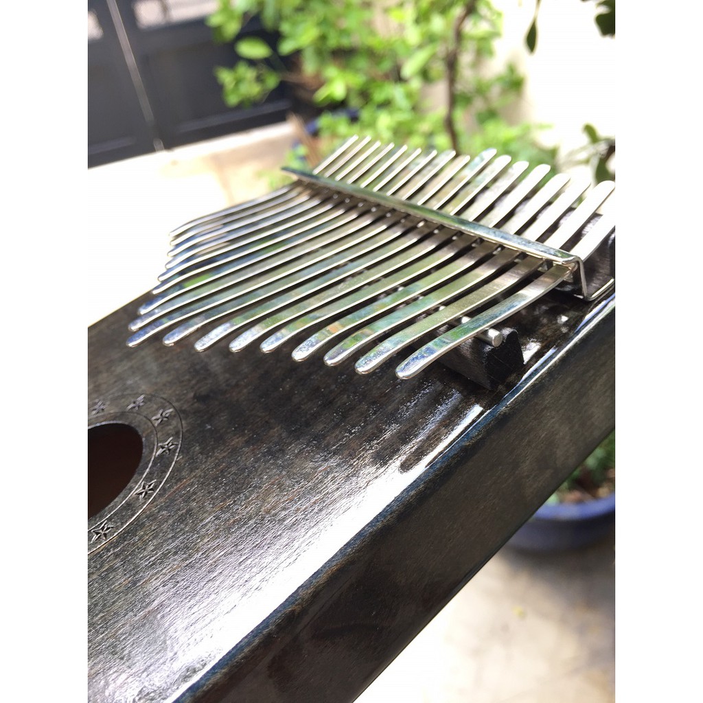 Đàn Kalimba Gecko 17 Phím Gỗ Phong Vân Hổ GK17MC-B