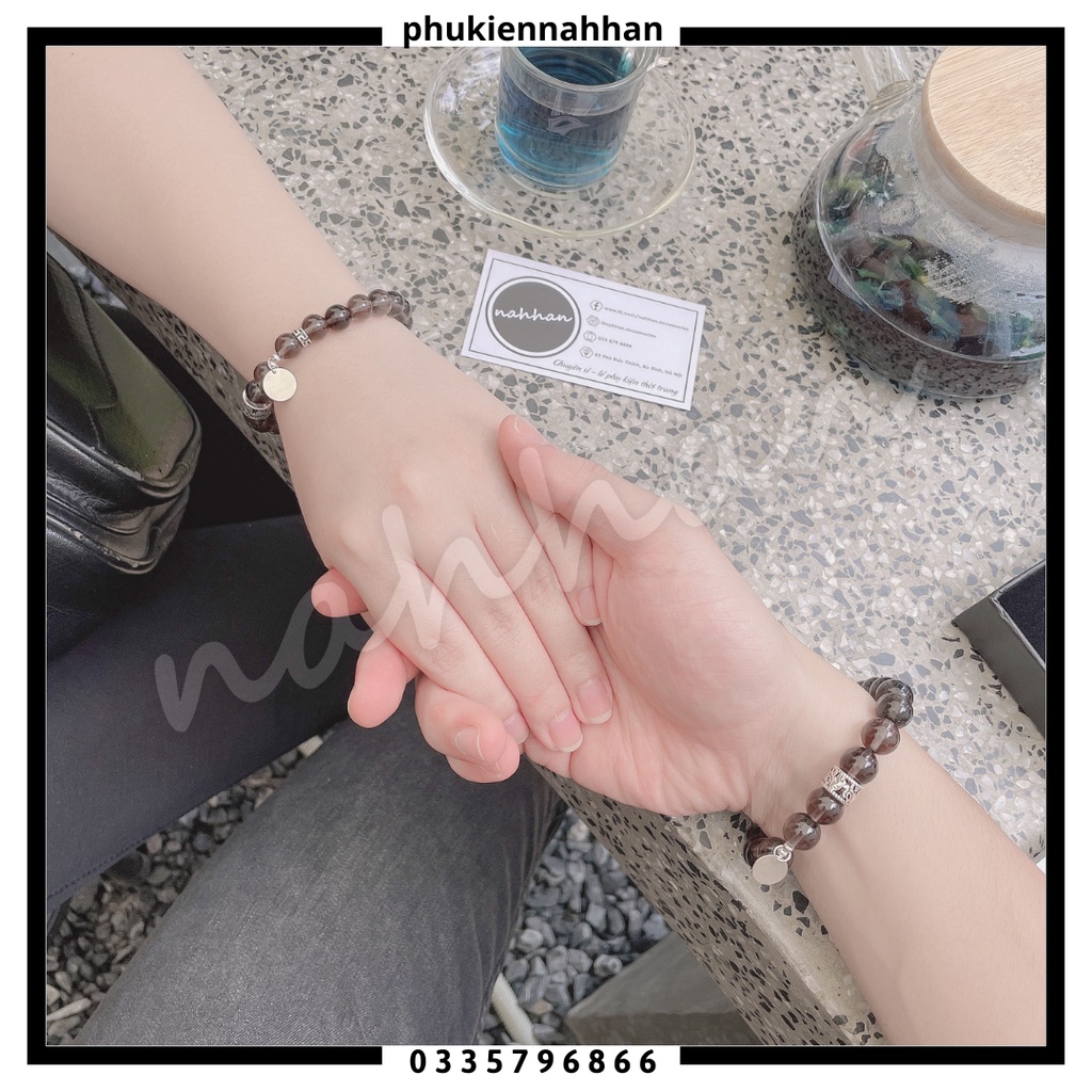 Vòng tay đôi MSCB06 , lắc tay nam nữ , 100% tự nhiên kết hạt sáng bóng thanh lịch và đơn giản , phukiennahhan | BigBuy360 - bigbuy360.vn