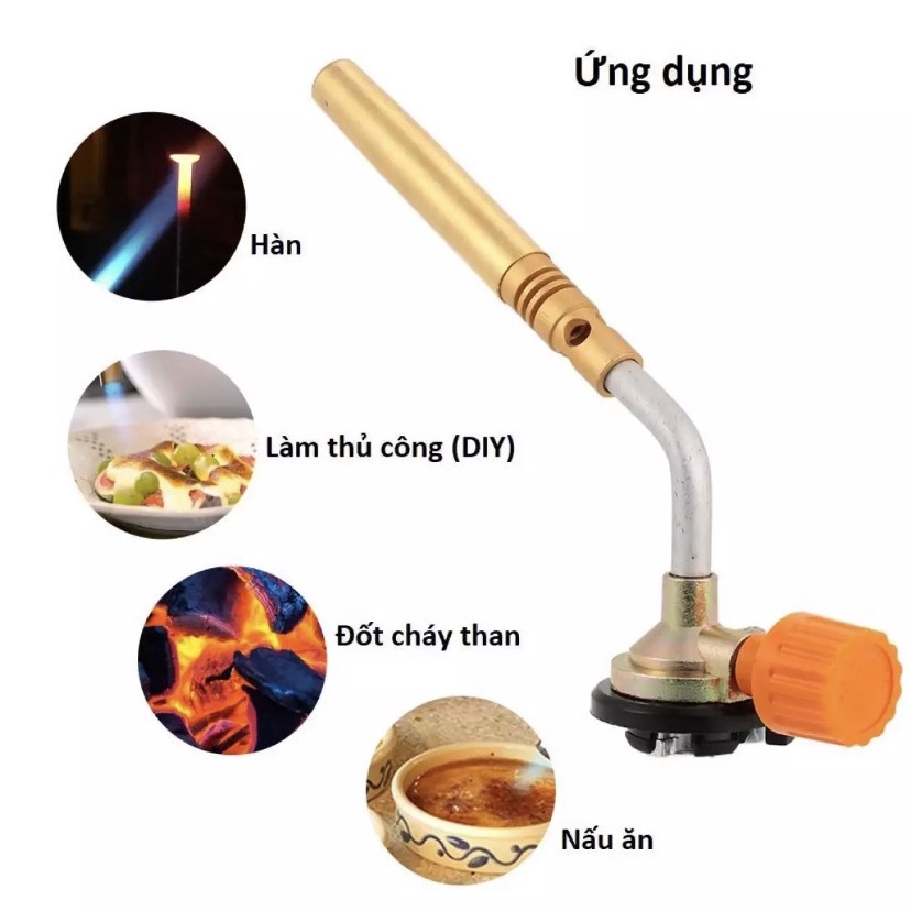 Khò Gas 1 Ống 3 Cây Đồng KT-2104.
