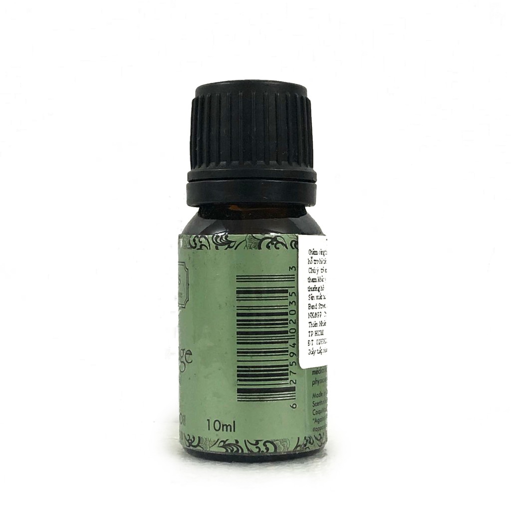 Tinh dầu Xô thơm (địa trung hải) 10ml - SCENTUALS - Pure essential oil 10 ml/salvia sclarea/CLARY SAGE