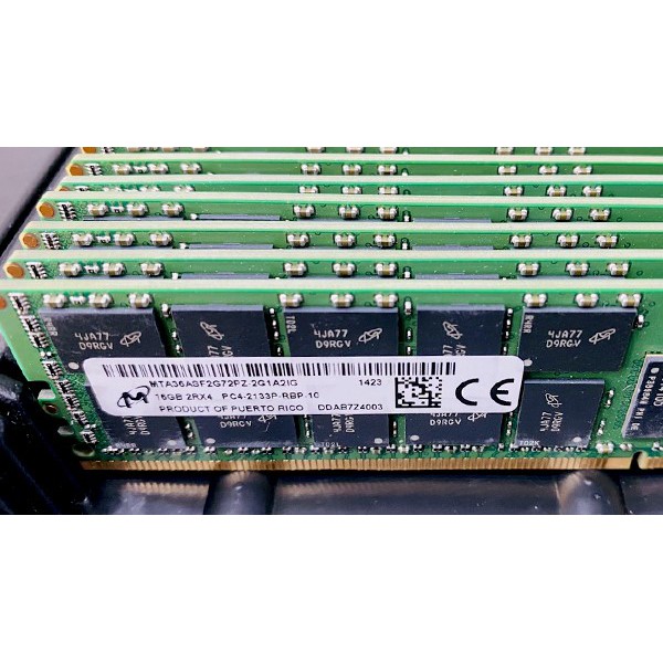 RAM ECC REGISTER DDR4 16GB BUSS 2133 / 2400 (PC4 -2133P / PC4 -2400T)
