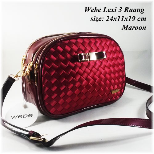 Túi xách Webe Lexi 3 Space Y5D7 thời trang cho nữ