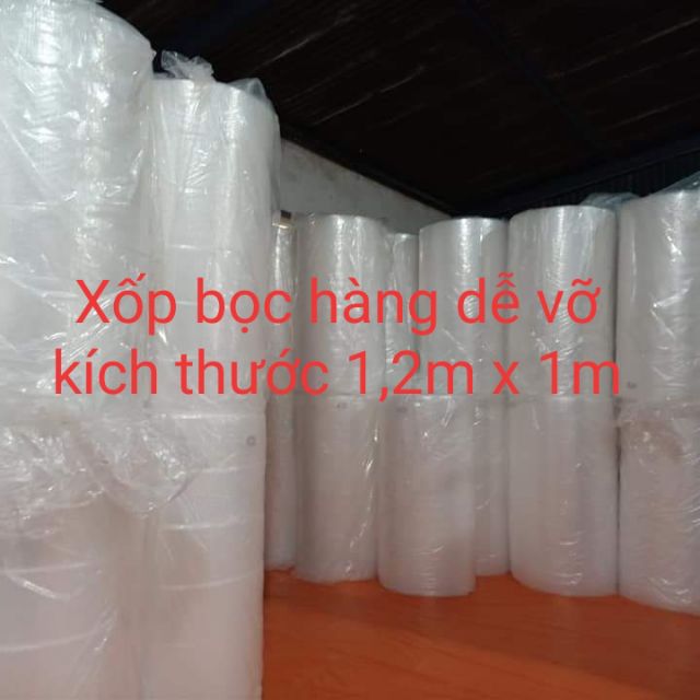 Kích thước 1,2m x 1m - Xốp hơi bọc hàng dễ vỡ , Xốp giảm chấn , chống va đập