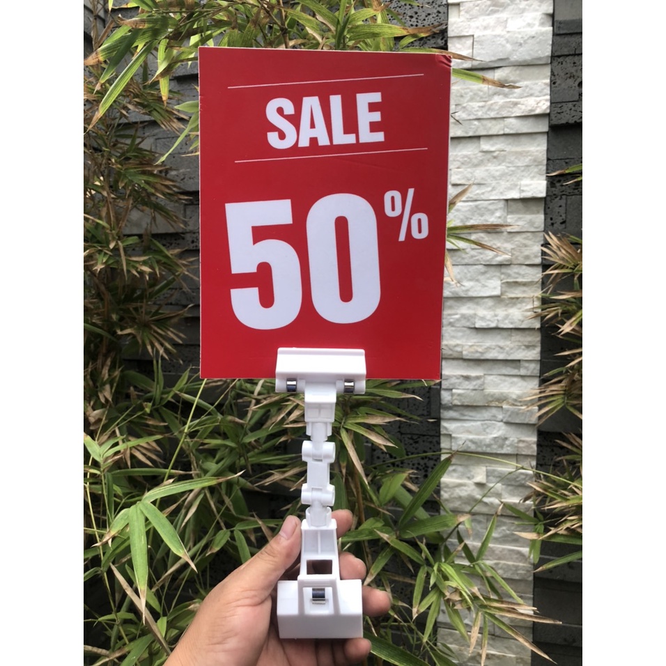 kẹp bảng sale, kẹp bảng giá, kẹp quảng cáo
