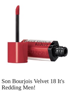 Son Bourjois Velvet Rouge Edition