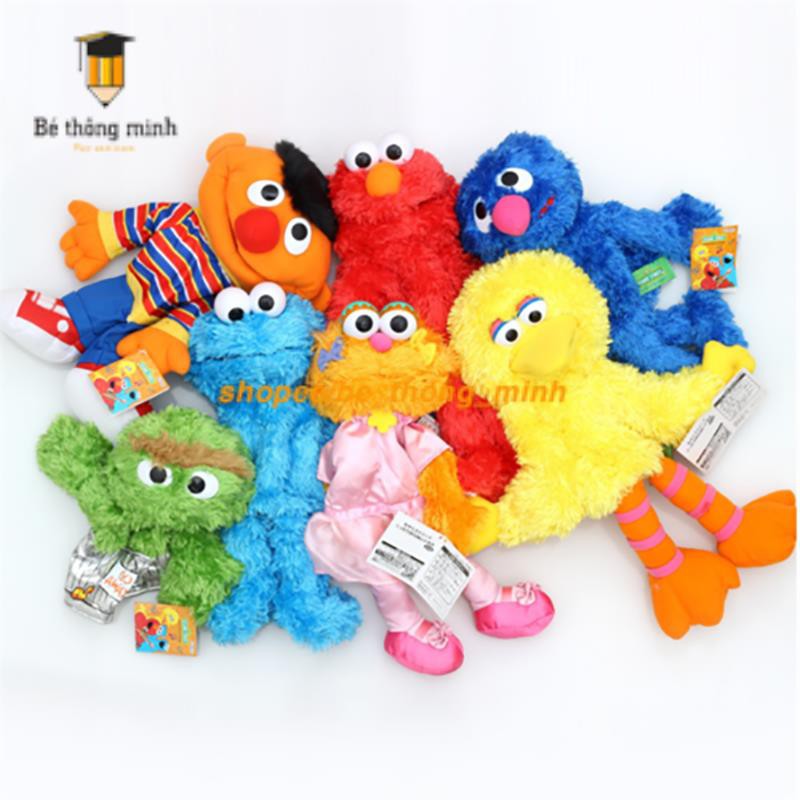 Rối Tay Hình Nhân Vật Hoạt Hình Sesame Street Dễ Thương