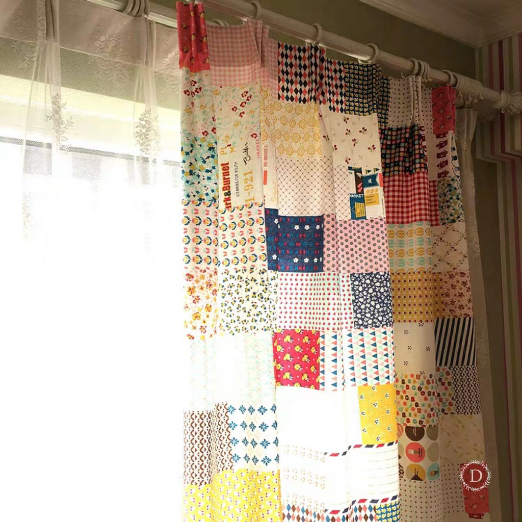 Rèm Hoạ Tiết Quilt - Họa tiết hàn quốc - Sang trọng, cầu kỳ cho phòng bạn đầm ấm